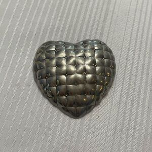 1988 Seagull Pewter Canada Heart Brooch Pin Signed & Dated